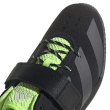 adidas Fitnessschuhe Adipower II (Gewichtheberschuh) schwarz/grün Herren